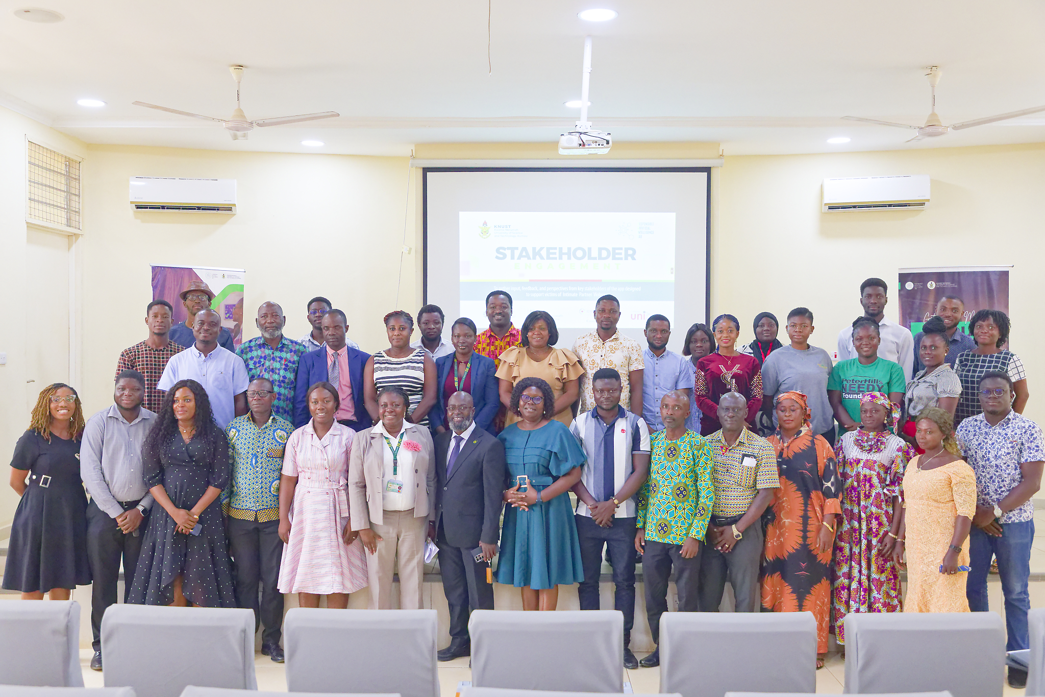 Group photograph of participants after the stakeholder engagement