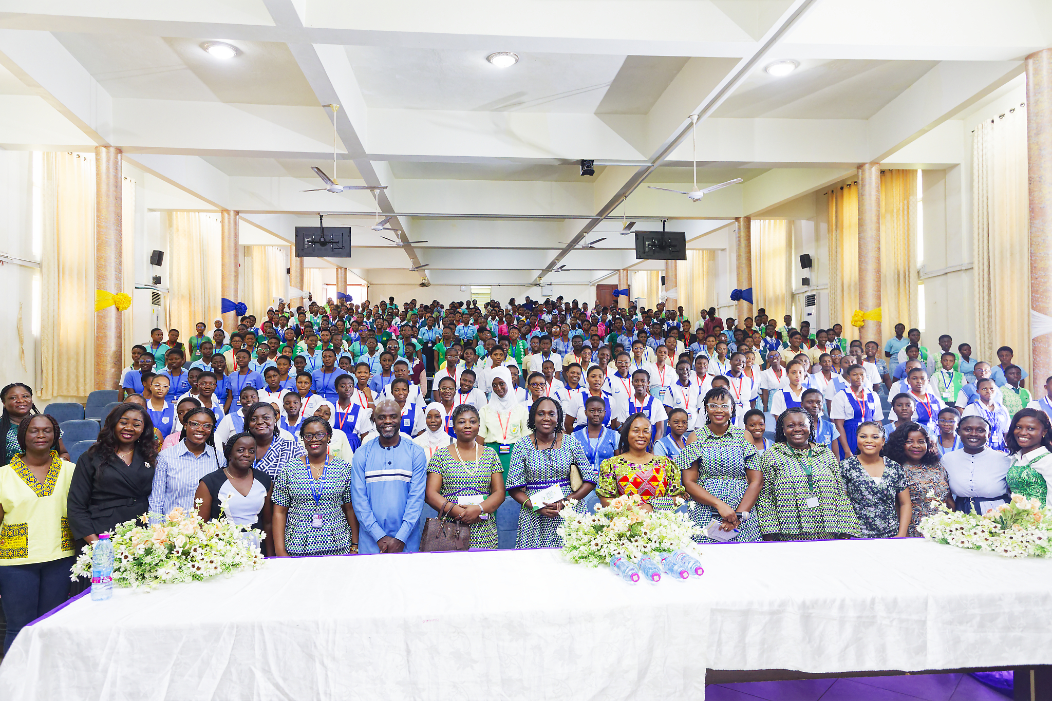 photograph of participants and dignitaries at the launch