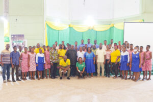 A section of students, Staff and dignitaries at the launch