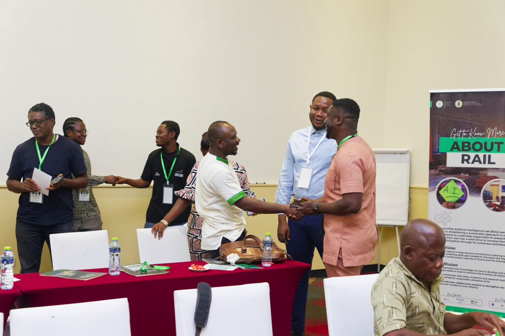 Participants interacted during the event.