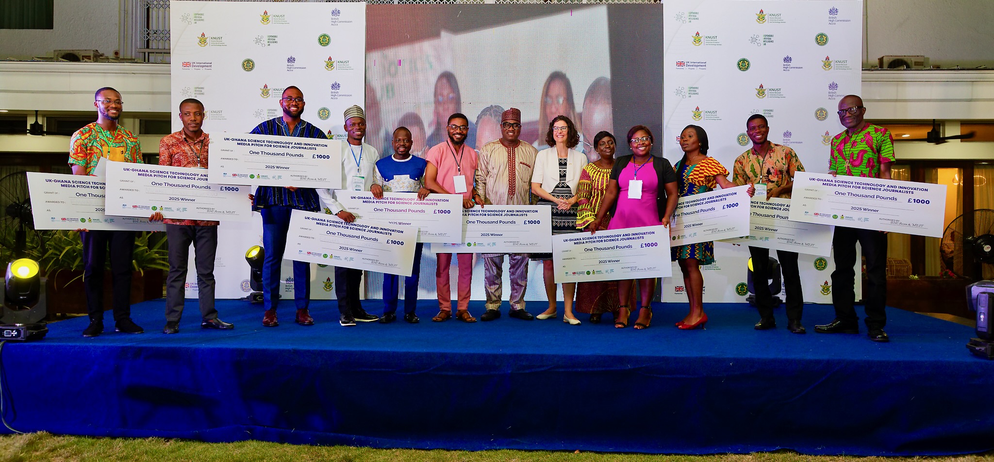 Awardees with dignitaries at the Awards and Dinner Ceremony