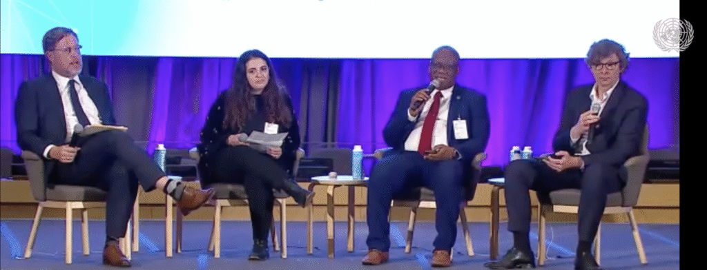 Prof. Jerry John Kponyo advocates for Inclusive AI Foundations at the UN ECOSOC Special Meeting.