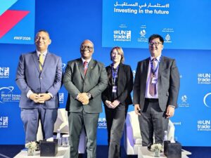 Prof. Kponyo with other Panelists