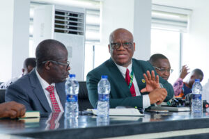 Prof. Jerry John Kponyo, KNUST Focal Person for the OMCP and Principal Investigator and Scientific Director of RAIL