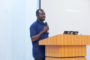 Prof. E.A. Frimpong, Dean of the Faculty of Electrical and Computer Engineering