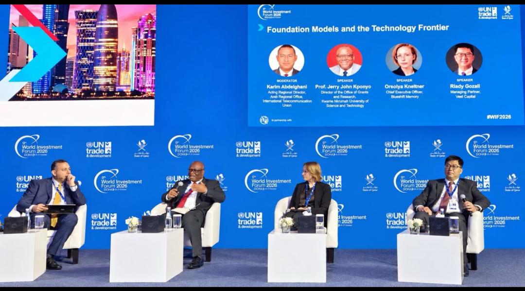 WhatsApp Image 2026-10-28 at 10.28.53 Prof. Jerry John Kponyo Calls for the Protection of Sovereignty while Investing in AI at the World Investment Forum 2026